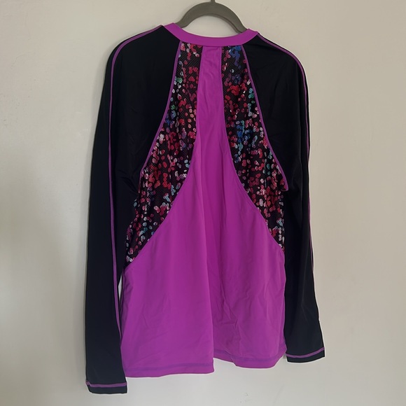 Swim 365 Colorblock Swim Tee/Rash Guard - Picture 6 of 6